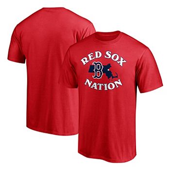 Men's Fanatics Branded Red Cincinnati Reds Hometown Collection Big Machine Logo T-Shirt Size: Medium