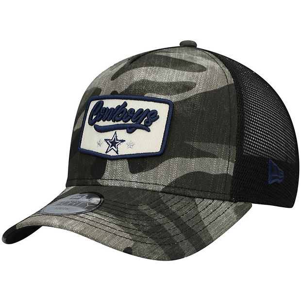 Dallas Cowboys New Era Youth Trucker 9FORTY Adjustable Snapback