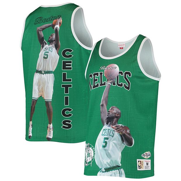 Men's Mitchell & Ness Kevin Garnett Kelly Green Boston Celtics Hardwood  Classics Player Tank Top