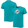 Men's Fanatics Branded Aqua Miami Dolphins Primary Team Logo T-Shirt