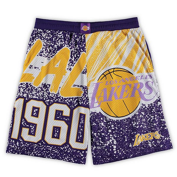 Men's Purple Los Angeles Lakers Big & Tall Sublimated T-Shirt