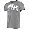 Men's Homefield Heathered Gray Butler Bulldogs Vintage Hinkle Fieldhouse Basketball Tri-Blend T-Shirt