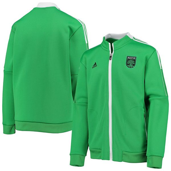 Men's adidas Green California Seals Team Classics Full-Zip Track Jacket