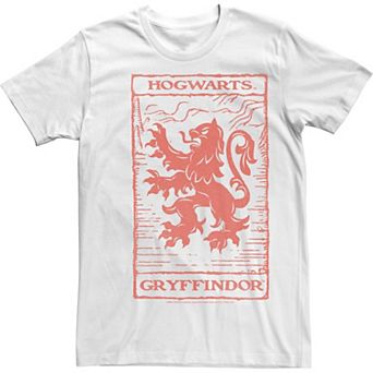 Men's Harry Potter Gryffindor Tarot Playing Card Tee