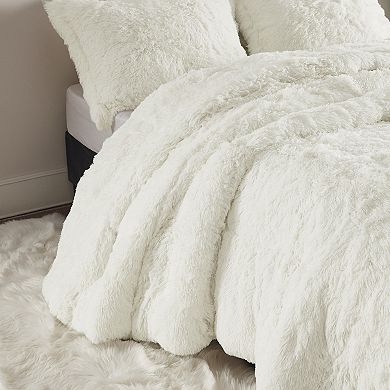 Intelligent Design Malea Shaggy Faux Fur Duvet Cover Set