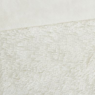 Intelligent Design Malea Shaggy Faux Fur Duvet Cover Set