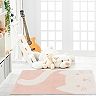 The Big One Kids Pink Cat Area Rug