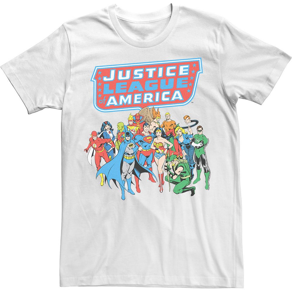 Men's Justice League All Justice Logo Tee