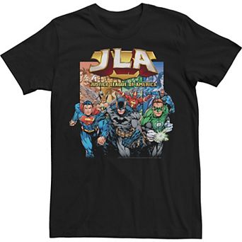Men's Justice League Coming At You Group Shot Tee