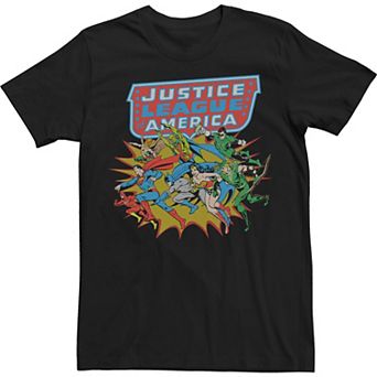 Men's Justice League Group Powers Group Shot Tee