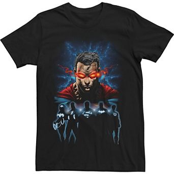 Men's Justice League Strength In Numbers Silhouette Tee