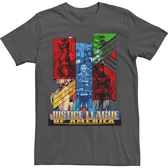 Men's Justice League Justice Group Shot Tee
