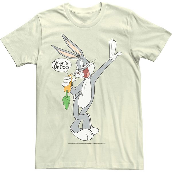 Men's Looney Tunes Bugs Bunny What's Up Doc Portrait Tee