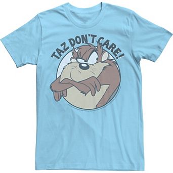 Men's Looney Tunes Taz Don't Care Portrait Tee