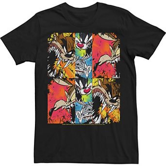 Men's Looney Tunes Wild Toons Group Shot Tee