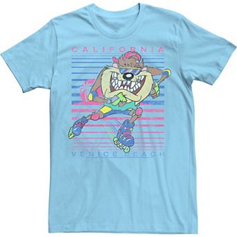 Men's Looney Tunes Taz Venice Beach California Portrait Tee