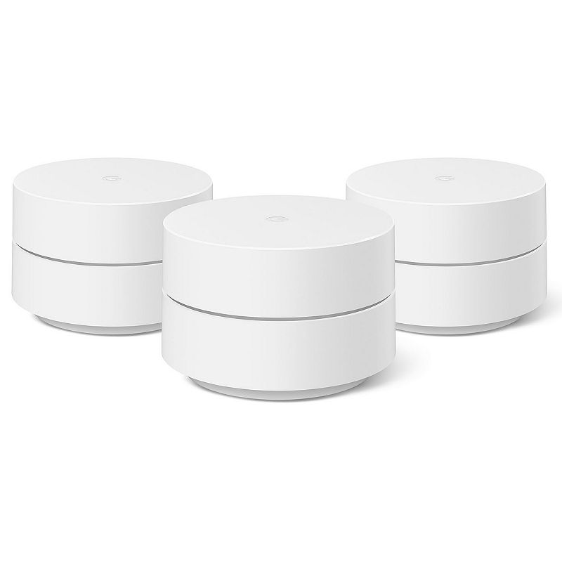 Google Whole-Home WiFi System 3-Pack, Multicolor