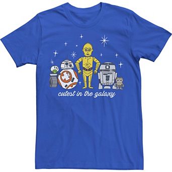 Men's Star Wars Babu Frik & Droids Cutest In The Galaxy Tee