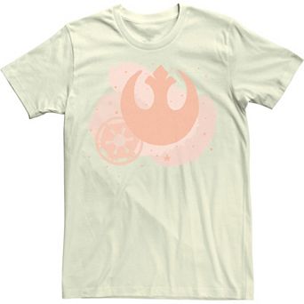 Men's Star Wars Minimalist Brush Logos Tee