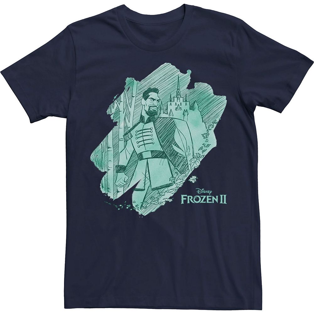 Disney's Frozen 2 Lieutenant Mattias Paint Swipe Portrait Men's Tee