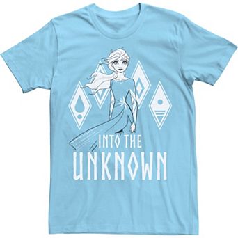 Disney's Frozen 2 Elsa Men's Into The Unknown Tee