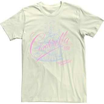 Men's Disney Princesses Fifties Love Story Poster Tee