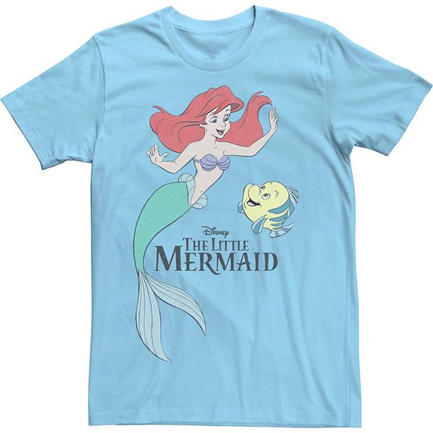 Men's little mermaid store shirt