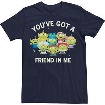 Disney / Pixar's Toy Story Aliens Men's You've Got A Friend In Me Tee
