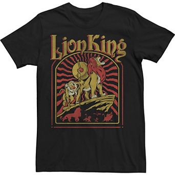 Men's Lion King Lion King Sunset Group Shot Tee
