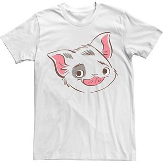 Disney's Moana Pua Big Face Men's Tee