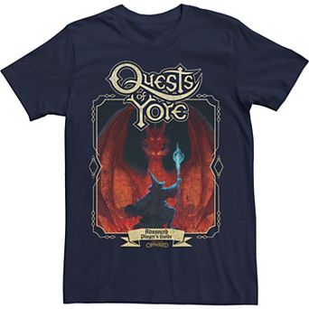Disney / Pixar's Onward Men's Quests Of Yore Advanced Player's Guide Tee