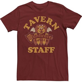 Disney / Pixar's Onward Men's Manticore's Tavern Staff Tee