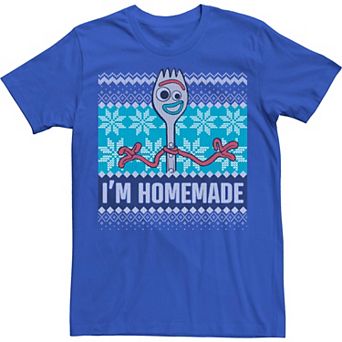 Disney / Pixar's Toy Story Forky Men's Christmas I'm Homemade Ugly Tee