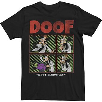 Disney's Phineas And Ferb Men's DOOF Box Up Tee