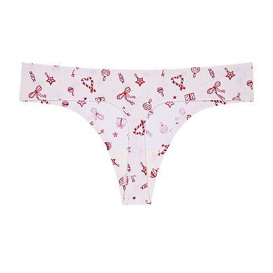 Juniors' SO® Smooth Thong Panty SO60001