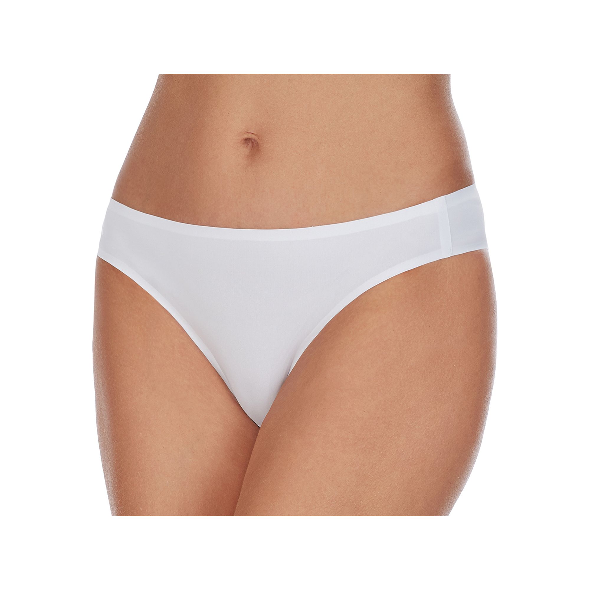 Juniors SO® Smooth Thong Panty SO60001, Girls, Size: Small, Mod White