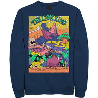 Disney's Lion King Men's Legend of Lion King Colorful Sweatshirt