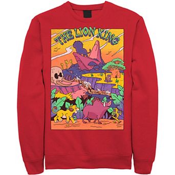 Disney's Lion King Men's Legend of Lion King Colorful Sweatshirt