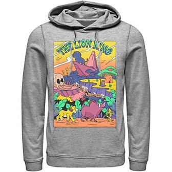 Disney's Lion King Men's Legend of Lion King Colorful Hoodie