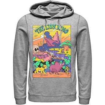Disney's Lion King Men's Legend of Lion King Colorful Hoodie