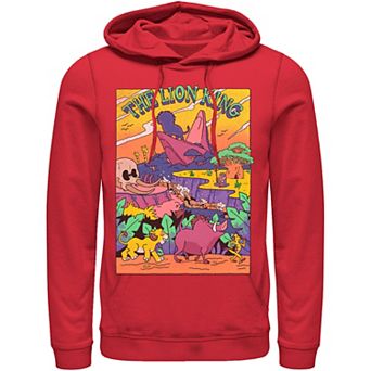 Disney's Lion King Men's Legend of Lion King Colorful Hoodie