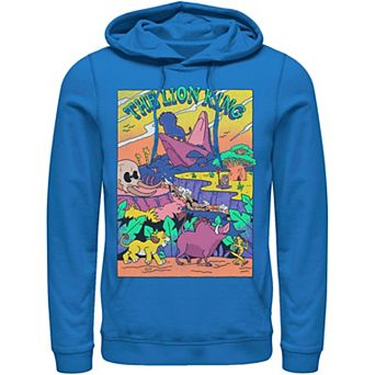 Disney's Lion King Men's Legend of Lion King Colorful Hoodie