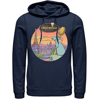 Disney / Pixar's Ratatouille Men's Over Look Paris Hoodie