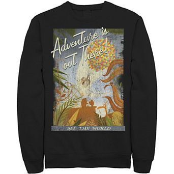 Disney / Pixar's Up Men's Poster Distressed Vintage Sweatshirt