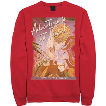 Disney / Pixar's Up Men's Poster Distressed Vintage Sweatshirt