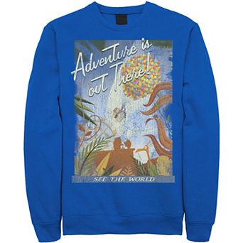 Disney / Pixar's Up Men's Poster Distressed Vintage Sweatshirt