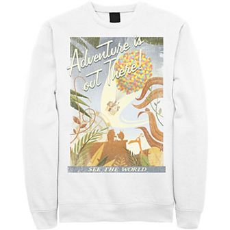 Disney / Pixar's Up Men's Poster Distressed Vintage Sweatshirt