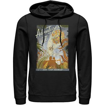 Disney / Pixar's Up Men's Poster Distressed Vintage Hoodie