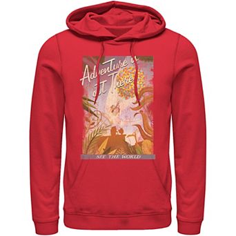 Disney / Pixar's Up Men's Poster Distressed Vintage Hoodie