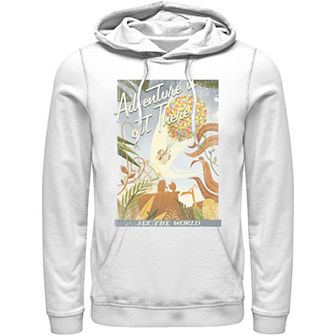Disney / Pixar's Up Men's Poster Distressed Vintage Hoodie
